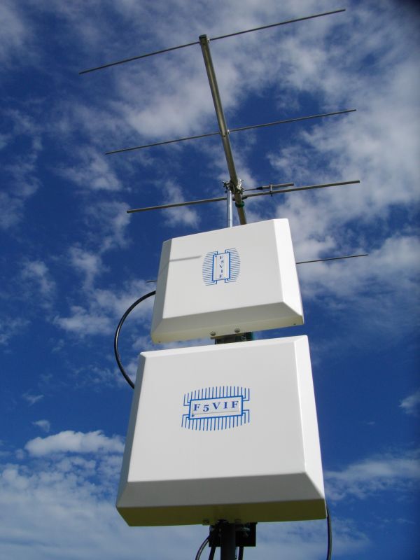 Portable VHF/UHF/SHF antennas